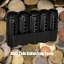 Coins Plastic Storage Box Coin Dispenser Sorter Easy Change Purse for Taxi Drivers/Bar Restaurant (Black) Image 4