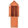 Garden Storage Shed 71x60x213 cm Wood Image 6