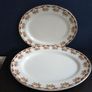 Beautiful Set of Two Vintage Graduated Platters by Arklow Pottery Image 2