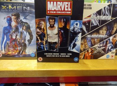 Marvel Superhero Dvd Bundle Collection X-men Fantastic Four Daredevil Etc