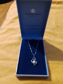 Newbridge silver Princess Grace pearl collection necklace