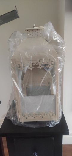 Lanterns - set of 2 - Brand new - Cream