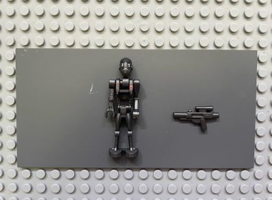 lego Star Wars sw1427 Commando Droid minifigure- Pearl Dark Gray