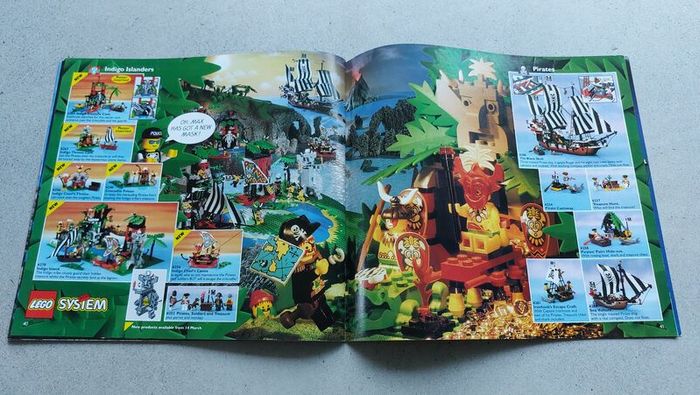 Lego 1994 Christmas UK/ IRL Vintage Catalog
