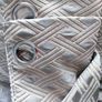 Beautiful Fully Lined Eyelet Curtains  90" x 90" Dry Cleaned Image 2
