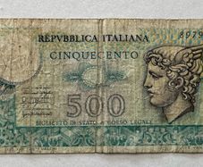 Italy 500 Lira 1976 Banknote
