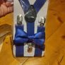 boys tie and Suspenders set Image 4