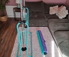 Play factory kids gymnastics bar + foldable balance beam