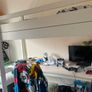 1 white high sleeper loft gaming bed left Image 4