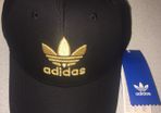 Adidas originals Black Cap Gold Logo