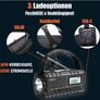 Crank Radio with Solar & Hand Crank, Emergency Radio with 20,000 mAh Power Bank, Outdoor, Camping & Survival, AM/FM Radio with LCD Display Image 3