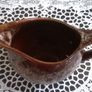 Retro 1070's Kernewek Brown Drip Glaze Small Jug Image 5