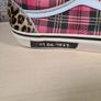 mens VANS ENGLISH INVASION SEX PISTOLS trainers runners shoes tartan pink leopard Size UK 8.5 EU 42.5 RARE Image 3