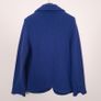 Your Sixth Sense Royal Blue Wool Knit Tailored Jacket Blazer Size L/XL Image 10