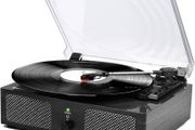 NEW SALE | Record Player Turntable with Built-in Speakers and USB Belt-Driven Vintage Phonograph Record Player 3 Speed for Entertainment and Home Decoration