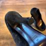 100% Authentic Gucci black velvet peep-toe pumps. Brand New Heels Image 8
