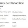 Brand New Roman Blind (Small: 1060mm x 1550mm) Image 2