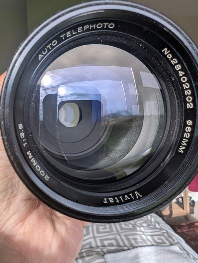 Vivitar 200mm F3.5 lens