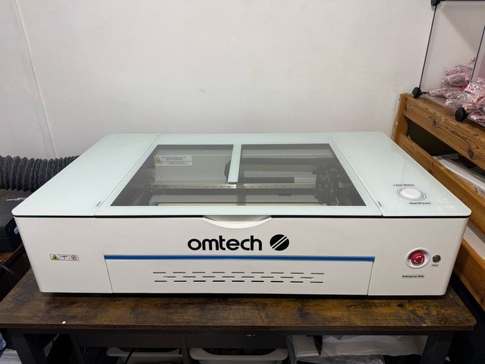OMTech Polar 50W CO2 Desktop Laser Engraving Machine