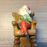 VINTAGE Ceramic Elf on a Rocking Chair Ornament Image 4