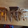 Dolls house furniture for nursery, cradles, highchairs and more Image 9