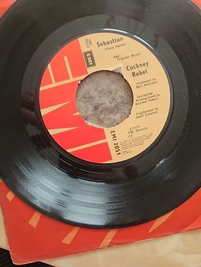 Cockney Rebel 7" - Sebastian