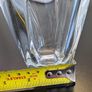Vintage Clear Glass Tulip Petal Vase Sculptural Flower Vase 25cm Image 5