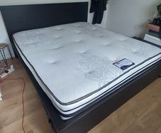 IKEA bed frame and mattress