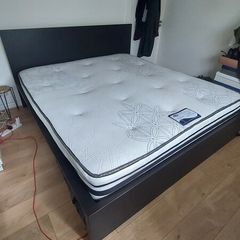 IKEA bed frame and mattress