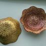 Glass, embossed Xmas bowls (set of 2) Image 2