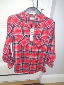 Noisy May Womans Check Shirt for Sale