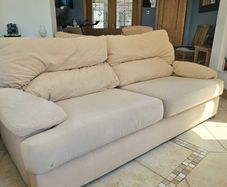 Sofa set, Buffalo Suede 3 + 2 + footstool