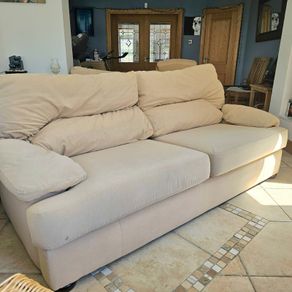 Sofa set, Buffalo Suede 3 + 2 + footstool