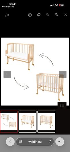 Bedside crib