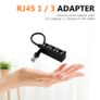 3 in 1 RJ45 Splitter LAN Ethernet Network RJ45 Connector Extender Adapter Cable for Networking Extension 1 Male to 3 Female Image 4