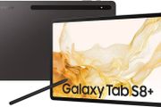 Samsung Galaxy Tab S8+ 12.4 Inch, 128GB Internal Memory, 8GB RAM, Wi-Fi, Android Tablet including S Pen, Graphite  (Brand New)