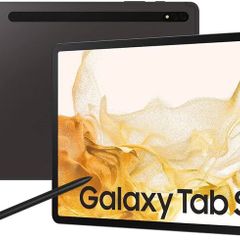 Samsung Galaxy Tab S8+ 12.4 Inch, 128GB Internal Memory, 8GB RAM, Wi-Fi, Android Tablet including S Pen, Graphite  (Brand New)