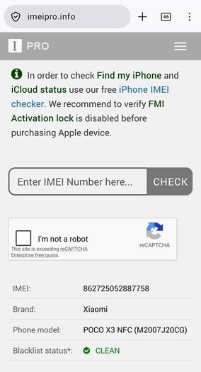 Poco X3 NFC, Cobalt Blue, 6/128 (Unlocked)