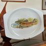 Vintage Fish Platter English Ironstone Meakin Studio Art Image 10