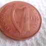 1928 Irish Penny. Image 10
