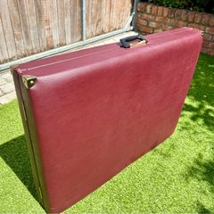 Portable folding massage table