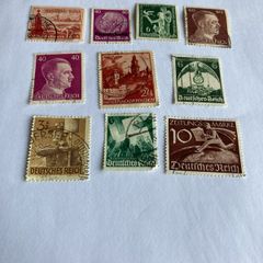 Rare and Genuine WW2 German stamps