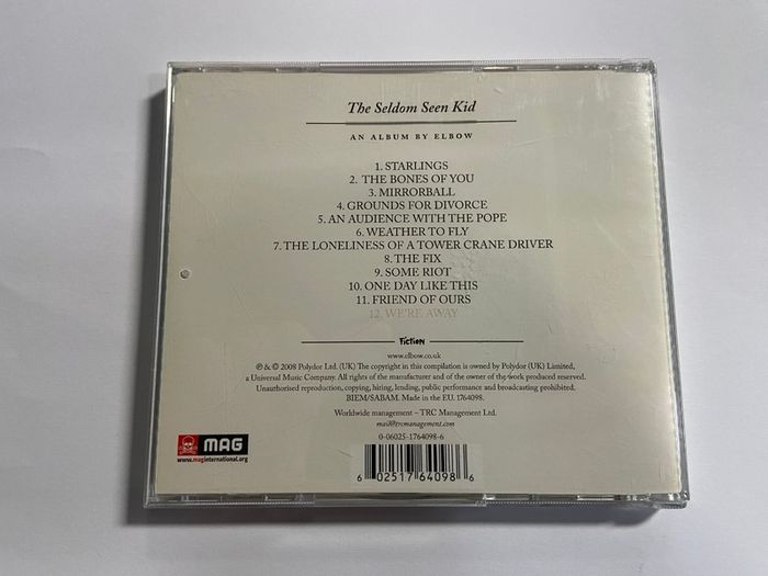 Elbow The Seldom Seen Kid CD
