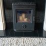 Horse flame solid fuel insert stove Image 2