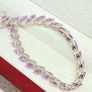 Moroccan Amethyst Cluster Bracelet Image 3