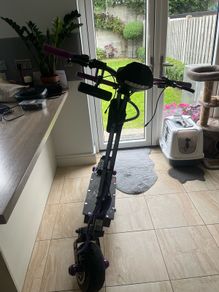 Kukirin G4 with modded hydraulic brakes