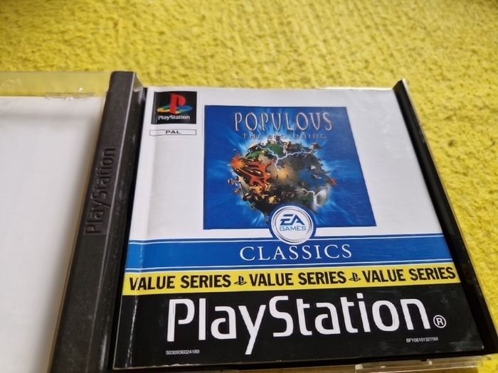 Populous The Beginning PlayStation1 Ps1 PlayStation2 Ps2 games Original