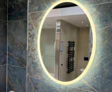 EX Display Tavistock Aster Oval LED bathroom mirror