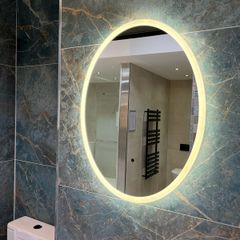 EX Display Tavistock Aster Oval LED bathroom mirror