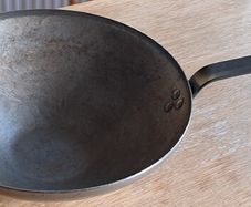 Carbon steel wok